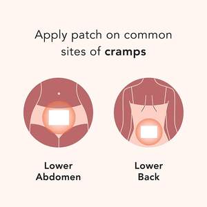 ウォーミングパッド-ピリオドけいれんのための加熱ウォーマーパッチ、女性のためのけいれん緩和月経熱パッチ - Product Image 6