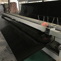 Özelleştirilmiş 7m genişliğinde EPDM bütil kauçuk membran su yalıtım astarı için rulo gölet