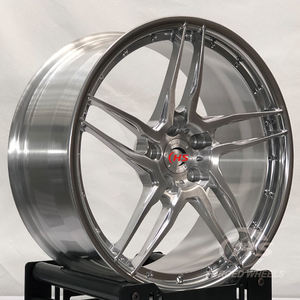 1/2 pièces brossé plat poli lèvre 5*112 5*120 5*114.3 jantes forgées sur mesure pour Cadillac Ferrari 458 488 F355 <span class=keywords><strong>F40</strong></span> - Product Image 1