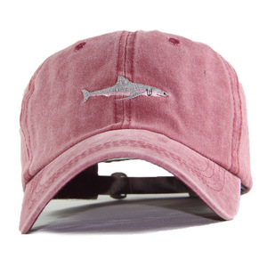 Phổ biến thế hệ 1 thể thao đường phố Mũ bóng chày rửa thêu cá mập thiết kế tính năng vải phổ biến - Product Image 5