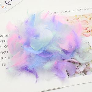 In-stock DIY Colorful Fluff, Soft Goose Down for Gift <b>Box</b> Filling, <b>Wedding</b> & Stage Decoration, Craft Supplies, Bulk - Product Image 1
