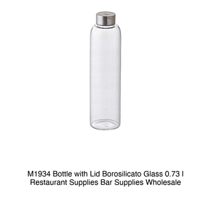Botella M1934 con Tapa de Vidrio Borosilicato 0.73 l, Suministros para Restaurantes, Suministros para Bares, Venta al por Mayor - Product Image 2