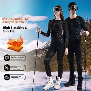 <span class=keywords><strong>Combinaison</strong></span> <span class=keywords><strong>de</strong></span> sport à séchage rapide Automne-Hiver 2026 pour hommes et femmes, ensemble <span class=keywords><strong>de</strong></span> sous-vêtements <span class=keywords><strong>de</strong></span> <span class=keywords><strong>ski</strong></span>, ajusté, anti-humidité, compression thermique - Product Image 6