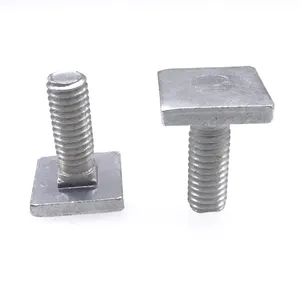 Carbon Steel Square Head Bolt T-Head Bolts With Large Head