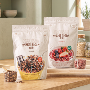 Dano Giant Brown Rice Soul <b>Protein</b> Cereal Korean-Style Breakfast with Berry Flavor - Product Image 3