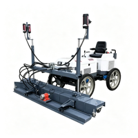 Niveleuse laser autopropulsée pour béton, machine de nivellement laser pour sols en béton, pour utilisation sur chantier