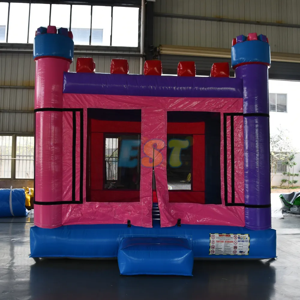 Casa inflável com soprador para salto de castelo, caixa de salto inflável de ar de grau comercial para venda