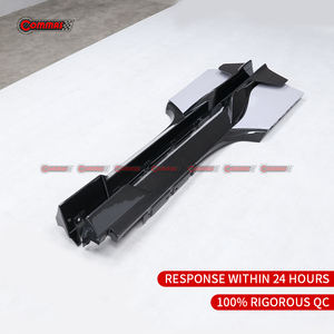 Jupes latérales en fibre de carbone sèche style MSY pour Ferrari SF90 - Product Image 5