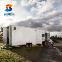 Mini abattoir mobile pour volailles, porcs, bovins, moutons, petites unités d'abattage de poulets, machines