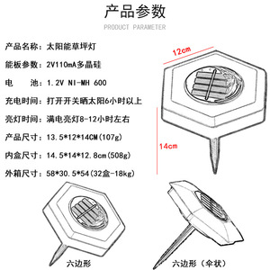 Lámpara Solar para Jardín, Luz para Escalones de Jardín, Iluminación de Paisaje con Energía Solar a Prueba de Agua, Luz Blanca Cálida y Verde - Product Image 6