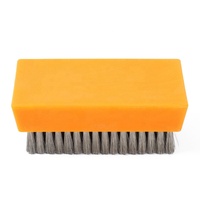 Brosse de nettoyage haute performance en fil d'acier inoxydable pour rouleaux Anilox et l'entretien des rouleaux d'impression en métal souple