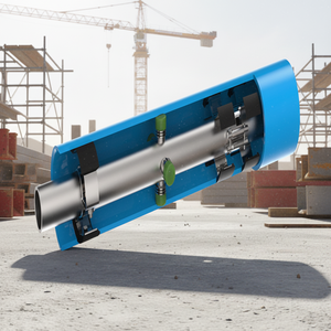 ท่อ HDPE สองชั้น JUNEWOO ENE หนา 2 มม. สีขาว ค่าการนำความร้อน 0.45 W/mK ขนาด 10 นิ้ว สำหรับระบายน้ำและฉนวนกันความร้อนปล่องไฟ - Product Image 1