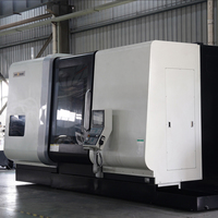 Centre d'usinage CNC robuste 5 axes CTX3000, tour à lit incliné robuste avec une longueur de 3000 mm pour les composants aérospatiaux et marins