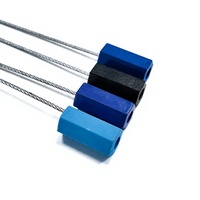 Sceau de câble inviolable à longueur fixe YSD-CS 3002 avec numéro personnalisé pour portes de conteneurs de camions