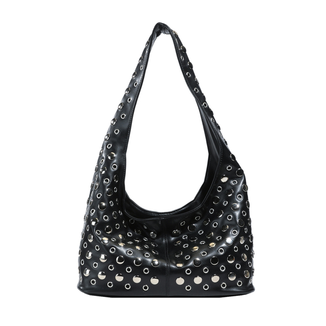 European American Fashion Shoulder Underarm Bag, Elegant Top-handle Bag for Office Outings