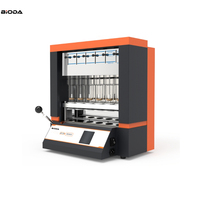 Analyseur d'azote Kjeldahl Bioda DF-602 avec contrôle intelligent, plage de 0 à 100 %, temps d'analyse de 3 heures