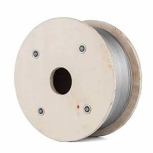 Câble métallique en acier inoxydable AISI 304 316 7x7, 1 mm, laminé à chaud, acier à tête froide, barre en acier, alliage, élingue <span class=keywords><strong>de</strong></span> <span class=keywords><strong>fixation</strong></span> structurelle - Product Image 1