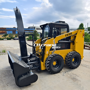 رافعة شوكية JC100 JC45 JC60 JC65 <span class=keywords><strong>JC75</strong></span> mini skid diesel مع ملحقات شفرة مكنسة زاوية - Product Image 2