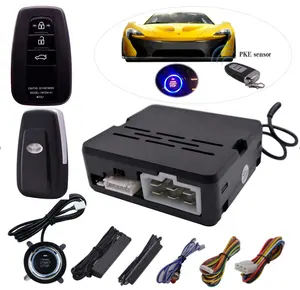 Remote start Car Alarms smart Key Control PKE System with Push Button Start stop system for Toyota series