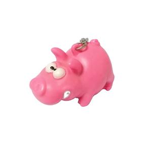 Chaveiros de plástico de porco de cocô 3d, chaveiros de pvc macios personalizados, poopoo promocional - Product Image 3