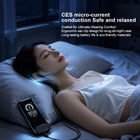 Appareil de relaxation domestique LH M012 à clip auriculaire, 9 niveaux réglables, rechargeable 1000 mAh, Type C