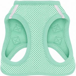 Pettorina per Cani Step-in in Rete Traspirante con Strisce Riflettenti Regolabile per Cani di Piccola e Media Taglia e Gatti per Passeggiate in Ogni Condizione Meteo - Product Image 1