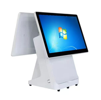 Proveedor de TPV, Caja Registradora Táctil de 15.6'', Sistema TPV Inteligente Todo en Uno con WiFi, Windows y Android para Aplicaciones de Punto de Venta
