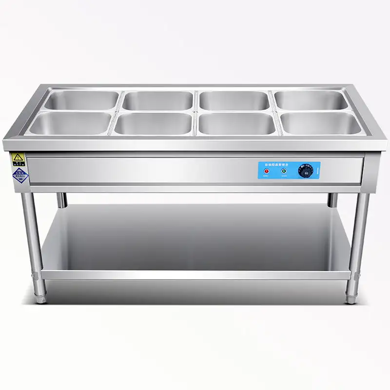 Lyroe Custom ize Commercial Restaurant Food Heater Arbeits platte Becken Marie für Küchengeräte