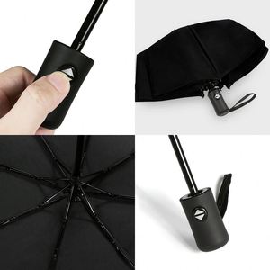 Paraguas Promocionales Automáticos, Impermeables, con Colores Personalizados, Resistentes al Viento, Plegables, de Viaje, con Tres Pliegues y Logotipo - Product Image 4