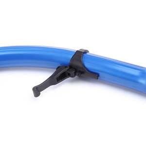 Snorkel Seco con Diseño Completamente Seco para Buceo y Snorkel, Unisex, Color Rojo, con Clip Ajustable - Product Image 3