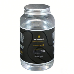 Fabrication d'autocollants adhésifs transparents imprimables, imperméables, personnalisés avec logo, en PVC/PET, pour emballages de bouteilles, de haute qualité - Product Image 5