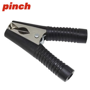 Pinza de cocodrilo de 100A de acero inoxidable con aislamiento de plástico para cables de arranque de coche de alta resistencia - Product Image 3