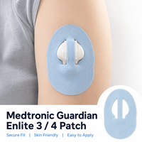 OEM Private Label Medtronic Guardian Patch Pre Cut Waterproof Sweatproof CGM Overpatch Sensor Protection Tape