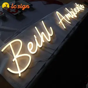 Venta caliente Led 3D letras de canal de letrero iluminado Led para Bar Storefront Sign