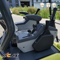 Mini-excavatrice Easy Service EPA avec système hydraulique personnalisé, accessoires pour tarière et brise-roche, pour travaux agricoles et de terrassement en sous-sol