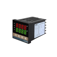 PID Temperature Controller with Dual Screens and Keypad Dual High-Precision LED Displays for Process & Set Values