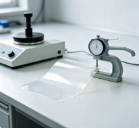 Rouleau de film TPU personnalisé transparent, élastique et imperméable pour emballage, usage industriel, médical, extérieur, lamination textile, conforme RoHS et REACH