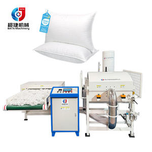 베개 충전재 섬유 채우는 기계 쿠션 생산 라인 폴리에스터 솜 폐기물 개방 기계 - Product Image 1