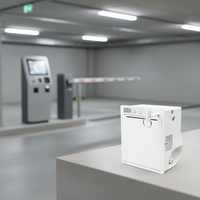 Printer Thermal Mikro Cashino EP-380C 80mm dengan Antarmuka USB, Printer Kios Terpasang Panel 3 inci, Digunakan dalam Sistem Parkir