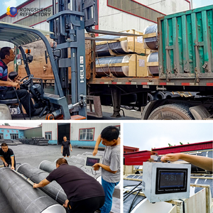 อิเล็กโทรดกราไฟต์ขนาดเส้นผ่านศูนย์กลางเล็ก75มม. 150มม. ขั้วไฟฟ้าแกรไฟต์สำหรับเตาอาร์คไฟฟ้า - Product Image 2