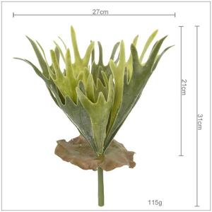 Plantes artificielles en vrac, grandes plantes vertes ornementales, fournitures de jardin artificielles, <span class=keywords><strong>d</strong></span>écorations, gazon artificiel, fougères simulées - Product Image 5