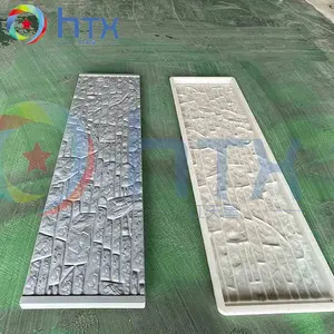 Molde de valla de hormigón prefabricado de <span class=keywords><strong>piedra</strong></span> cuadrada tallada de paisaje para jardín, puente, Banco de Río - Product Image 2