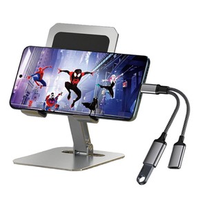 Yeni Tasarım Naylon <span class=keywords><strong>USB</strong></span> C OTG Adaptörü 2'si 1 Arada 60W PD Şarj ve Veri Senkronizasyonu, Tip C - <span class=keywords><strong>USB</strong></span> A ve <span class=keywords><strong>USB</strong></span> C için Dizüstü Bilgisayar, Telefon, Tablet ile uyumlu - Product Image 4