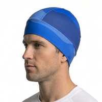 Bonnet thermique Tough Headwear - Évacuation de l'humidité - Course à pied - Randonnée - Trail - Bonnet coupe-vent - Cyclisme - Tissu extensible 4 directions - Unisexe