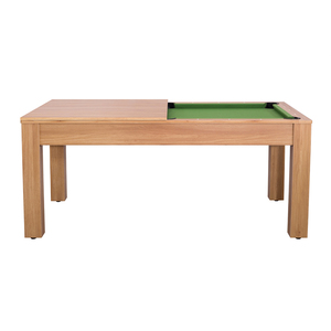 7ft đa trò chơi bảng bi da trò chơi bảng hồ bơi bàn bi-a với bàn ăn - Product Image 3