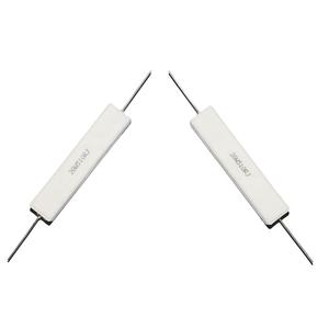 Résistance en Ciment 20W-60R 5Wr002J 80W 20Rj Résistance 0.2 <span class=keywords><strong>Ohm</strong></span> 31 <span class=keywords><strong>Ohm</strong></span> 100K Résistance Céramique - Product Image 1
