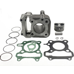 Kit Testata Cilindro in Acciaio Inox a 4 Tempi per Scooter <span class=keywords><strong>SYM</strong></span> <span class=keywords><strong>MIO</strong></span> 50, Diametro Cilindro 42mm, Ricambi - Product Image 6