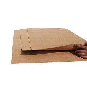 Panneau de feuille de liège naturel Rouleaux de liège décoratifs écologiques Rouleaux de liège naturel de 0.8 ~ 12mm pour tableau d'affichage mural - Product Image 2