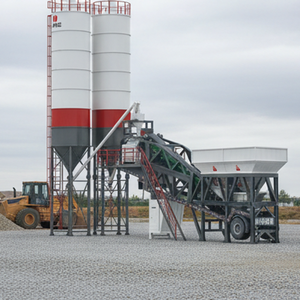Planta de Concreto Prefabricado Móvil Pequeña de 150M3/H con Línea de Producción, Bomba, Motor, Caja de Cambios, PLC y Rodamientos en Venta - Product Image 1