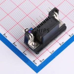 2301843-1 D-Sub/VGA Connector Bent Lead Through Hole Connector Male 9P Right Angle Insert 2 - Product Image 2